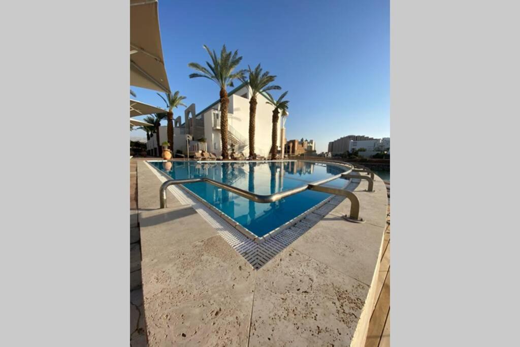 Haverim Ba'Lagouna Amazing Duplex 3Br Front Sea Apartment เอลัต ภายนอก รูปภาพ